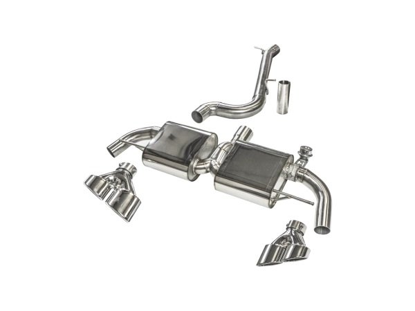 Preview: EGO-X Abgasanlage 3" Audi TTS 8J quattro 265/272PS mit ECE